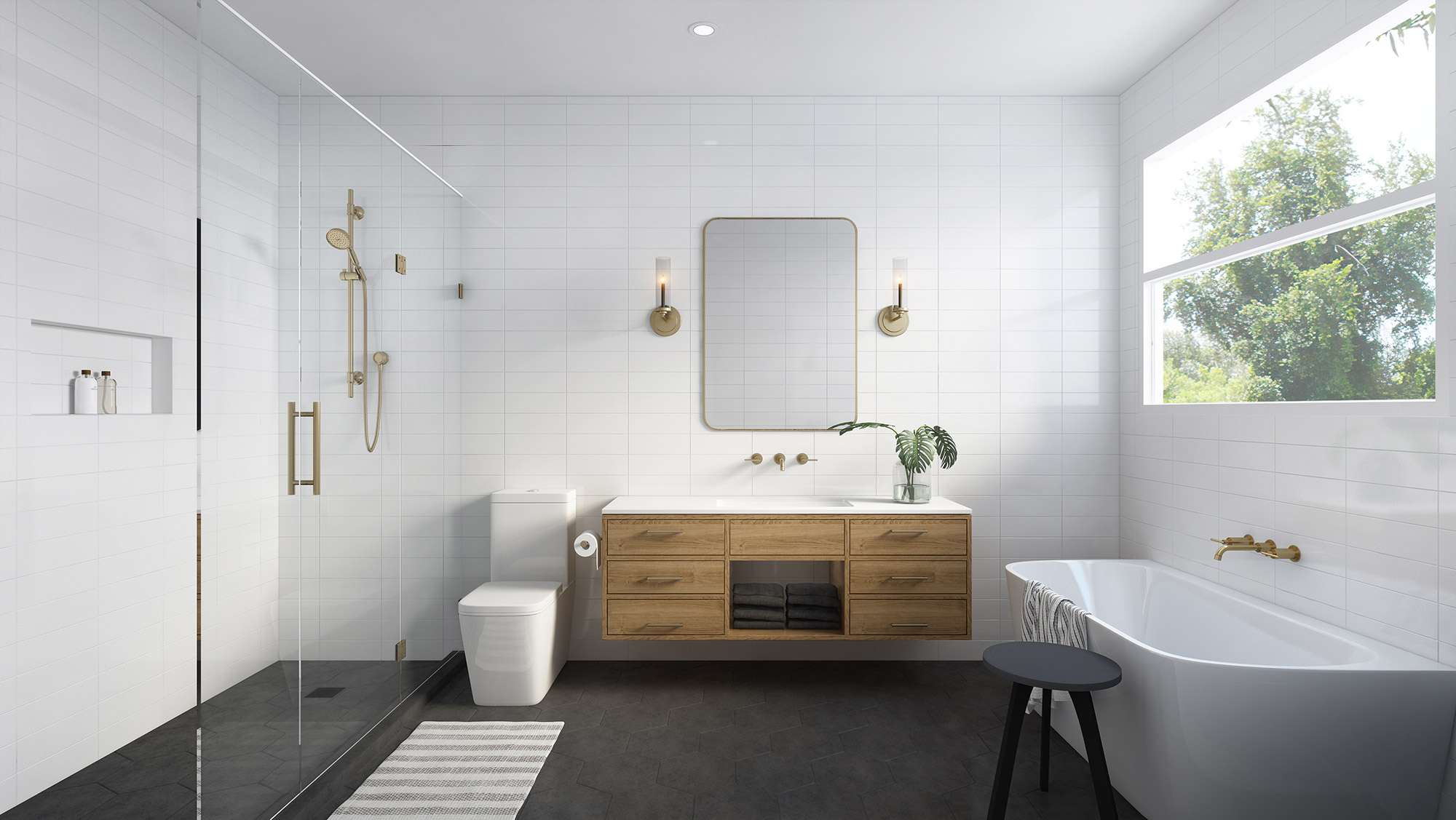 8592 S18551b S Mid Century Modern Brown 0930