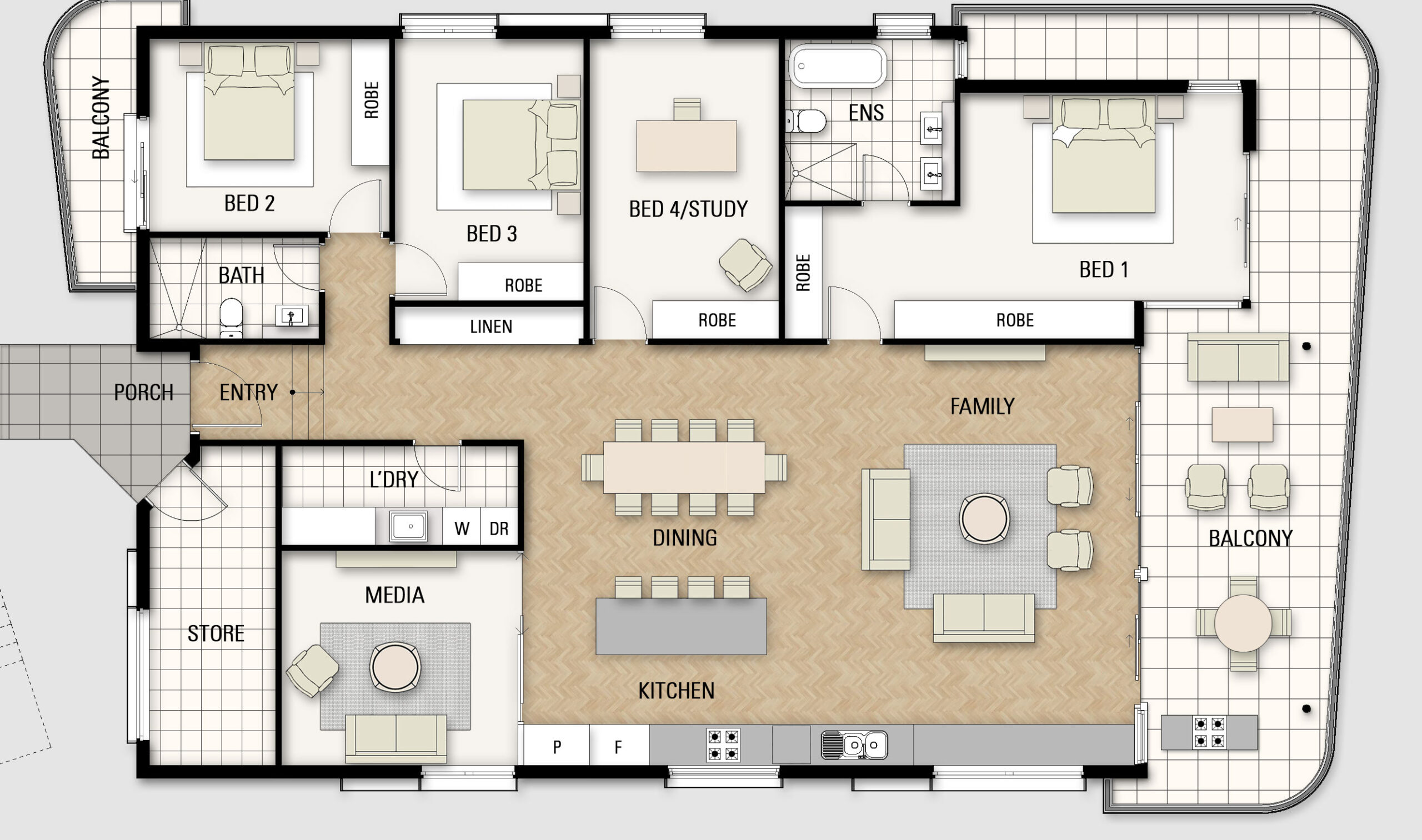 Header4s16920 Platino Floor Plans Single Storey Floor Plan